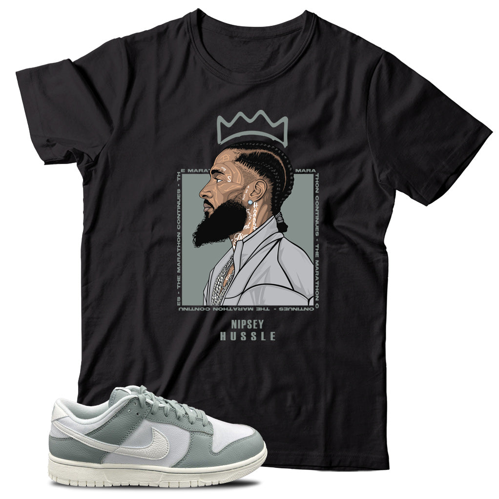 Nike Dunk Low Mica Green Shirt