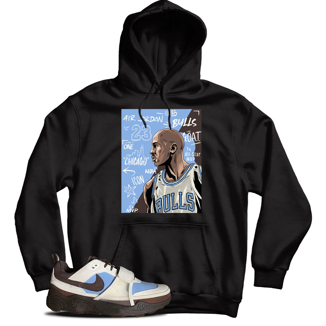 Nike Zoom Field Jaxx Travis Scott Leche hoodie