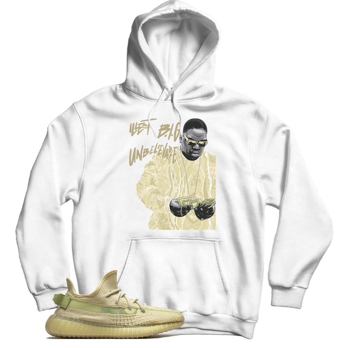 Yeezy 350 Flax hoodie