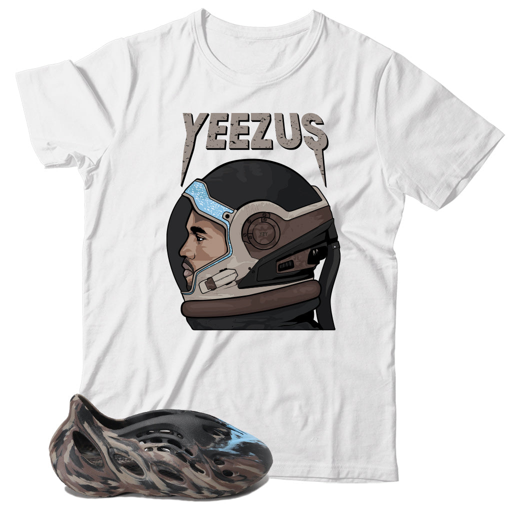 Yeezy Foam Runner Brown Blue t-shirt