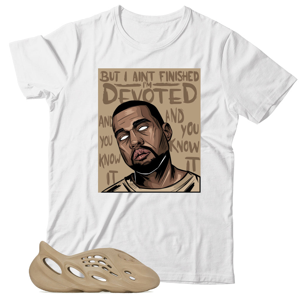 Shirt to best sale match clay yeezy