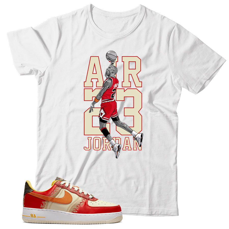 Air Force 1 low Little Accra shirt