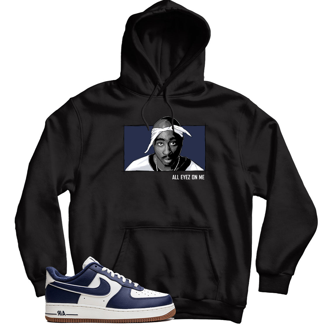 Air Force 1 Low College Pack Midnight Navy hoodie