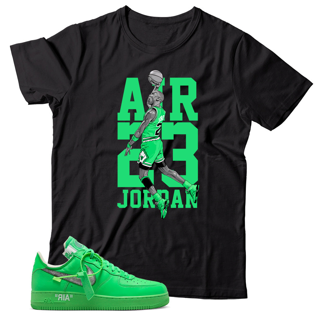 Air Force Low Green Spark shirt