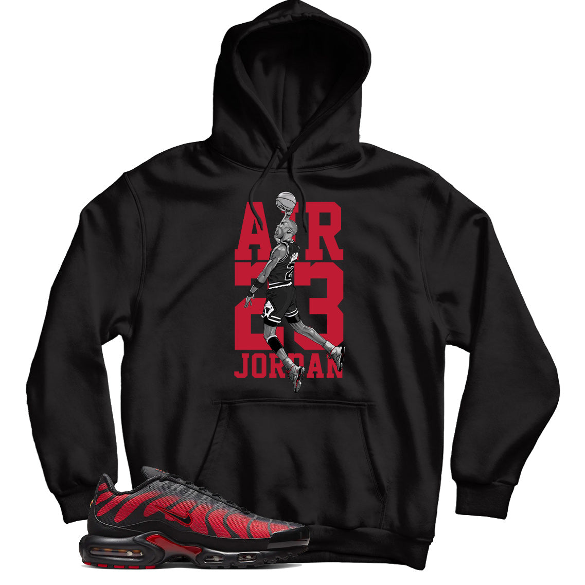 Air Max Plus Bred Reflective hoodie