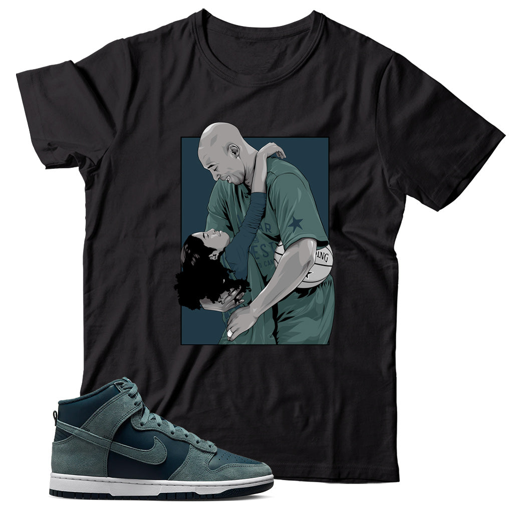 Dunk High Premium Armory Navy shirt