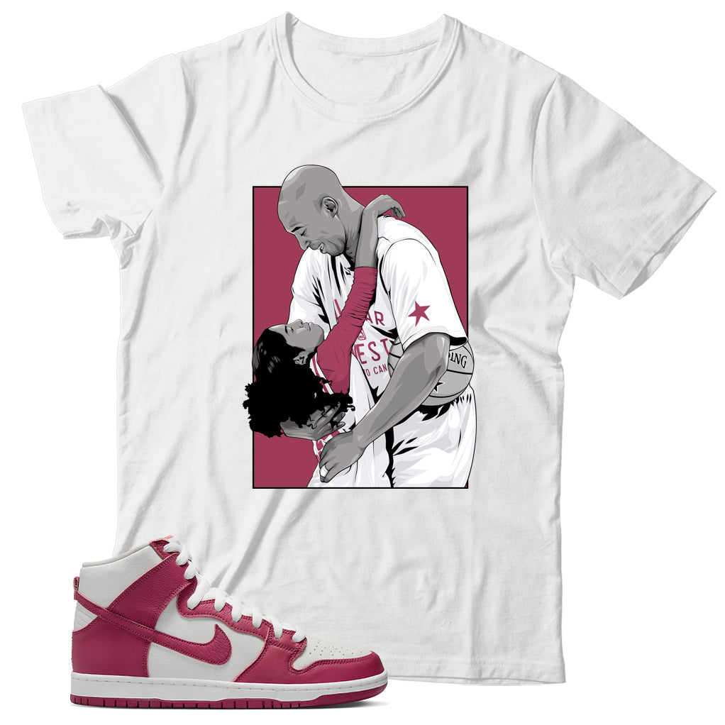 Dunk High Sweet Beet shirt