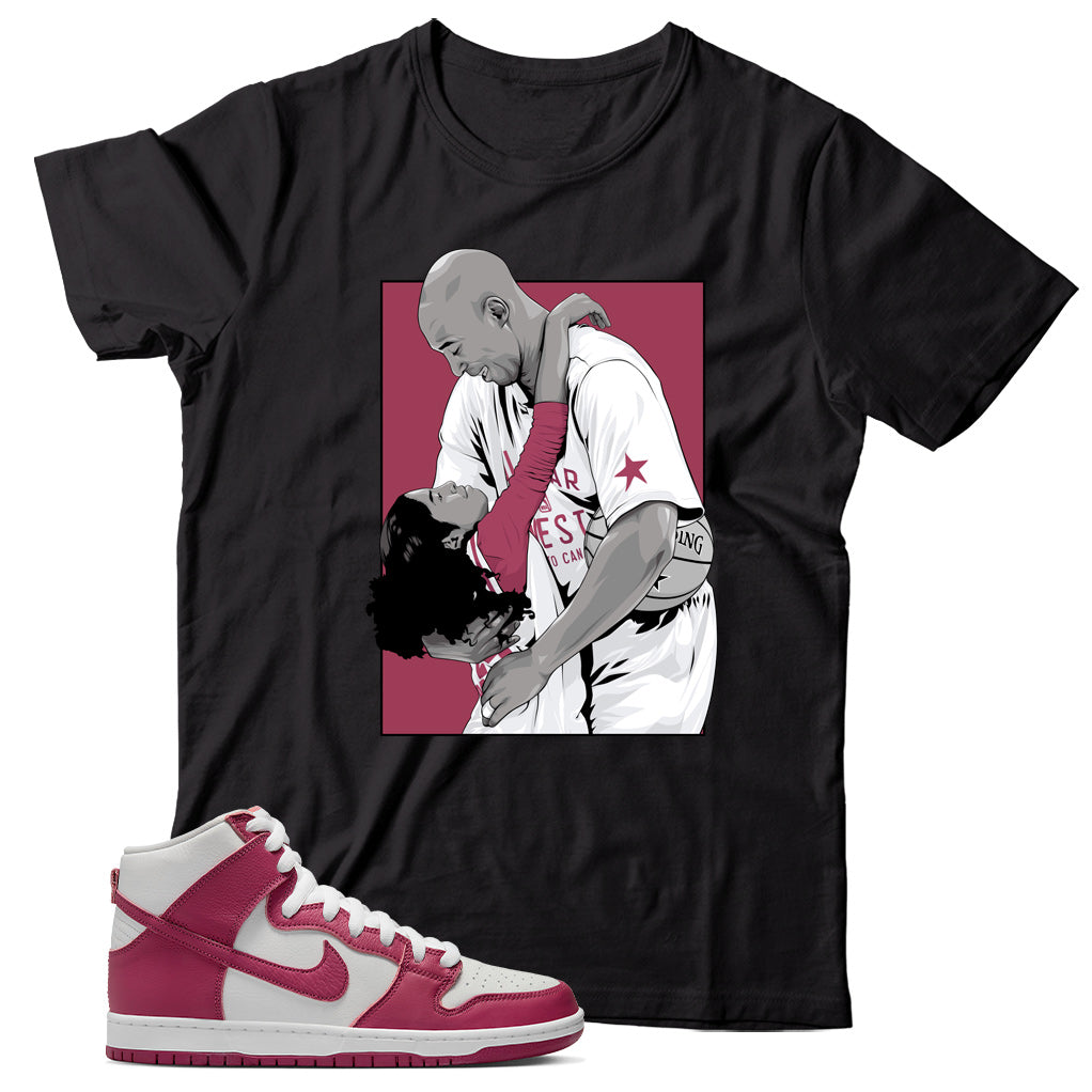 Dunk High Sweet Beet shirt