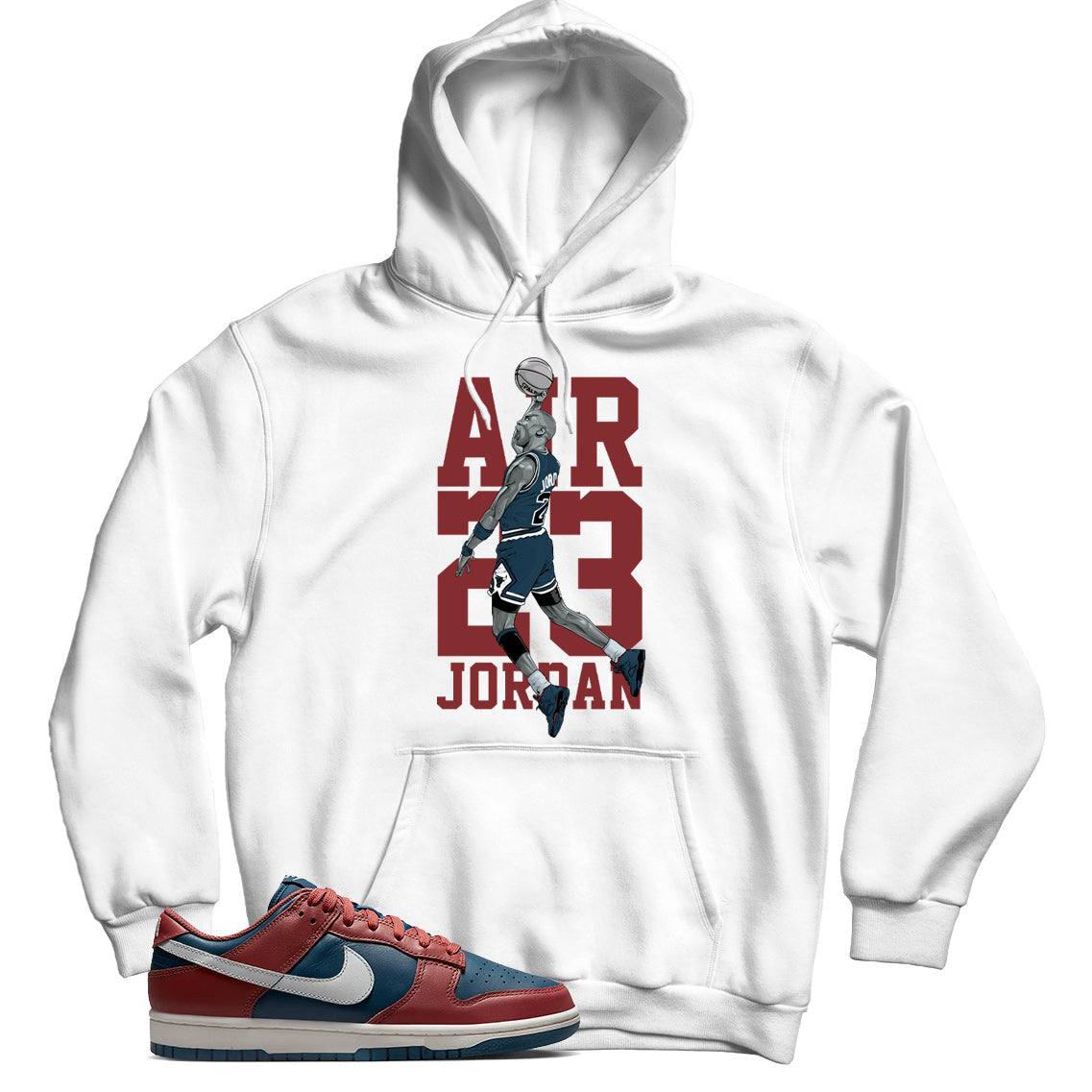 Nike Dunk Low Canyon Rust hoodie