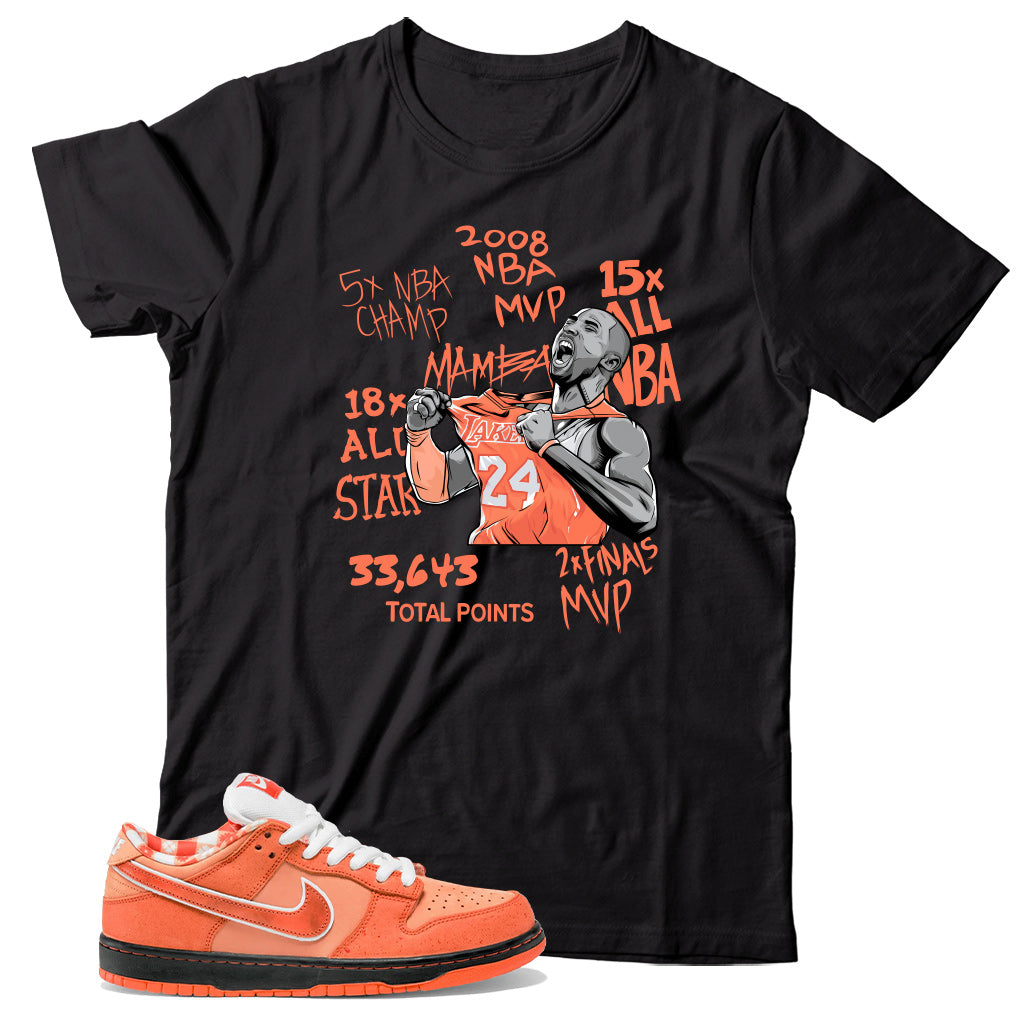 Dunk Low Orange Lobster shirt