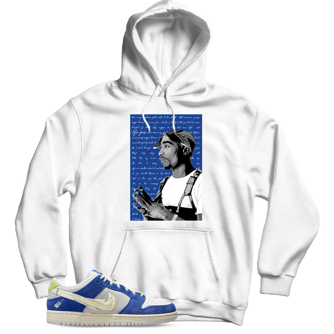 Dunk Low Fly Streetwear Gardenia Match Hoodie