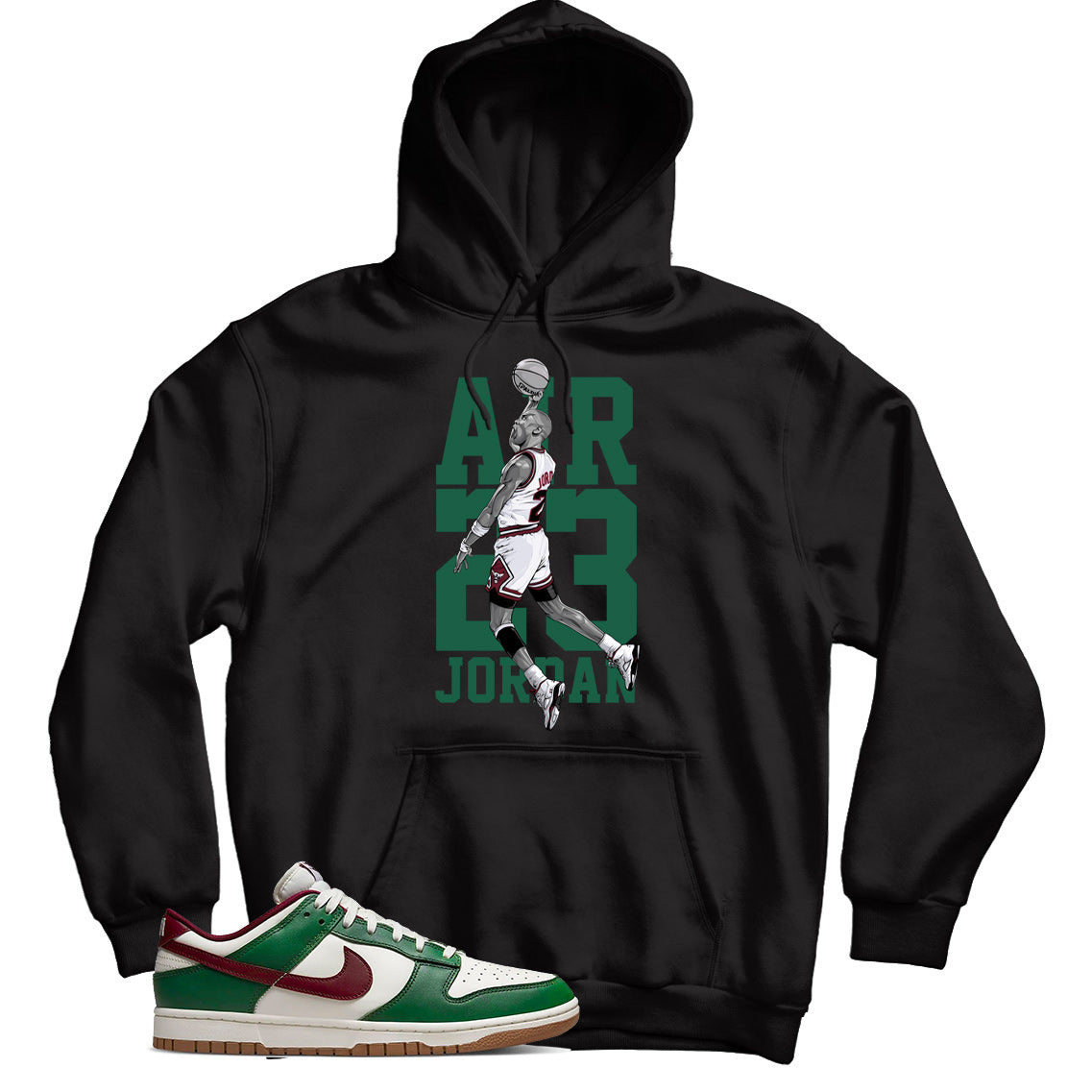 Dunk Low Gorge Green hoodie