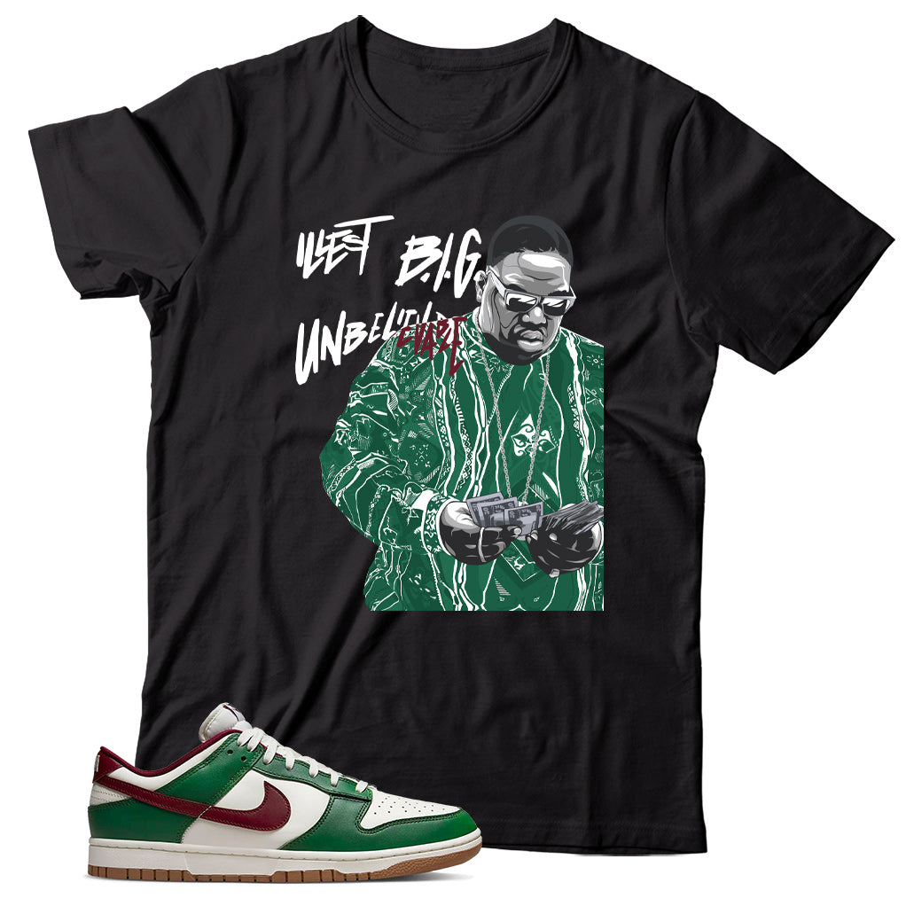 Dunk Low Gorge Green shirt