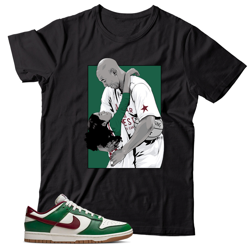 Dunk Low Gorge Green shirt