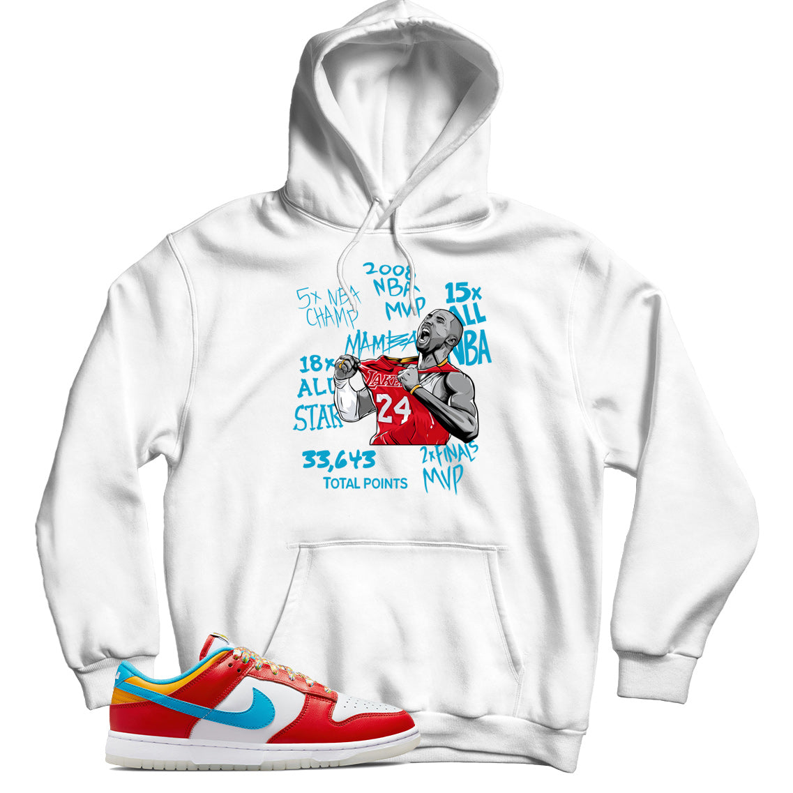 Dunk Low Fruity Pebbles hoodie