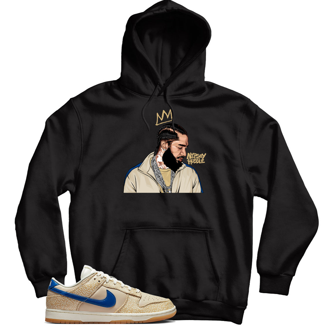 Nipsey(2) T-Shirt Match Dunk Low Ceramic