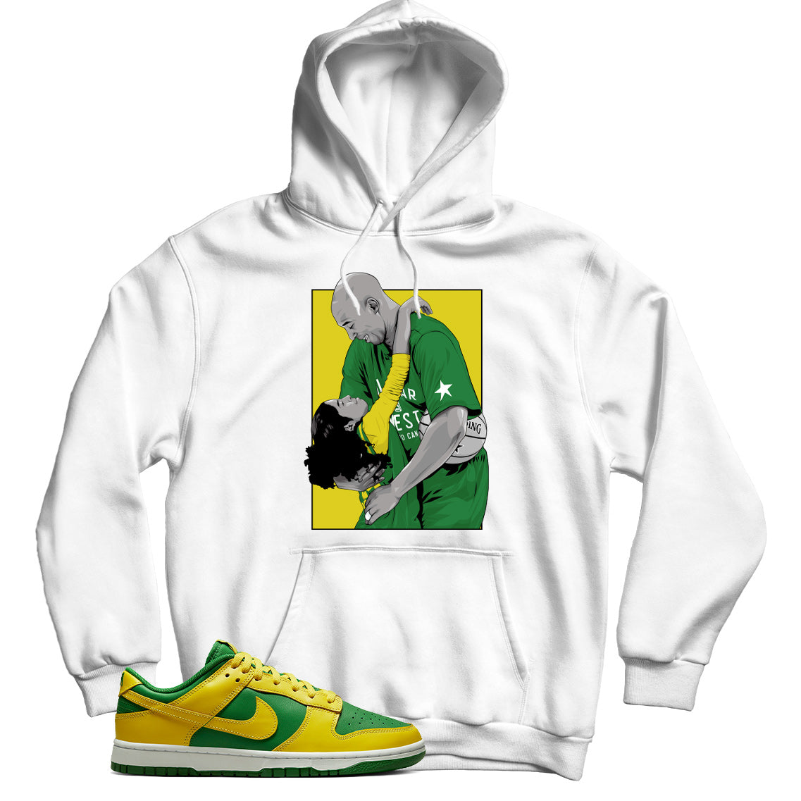 Dunk Low Reverse Brazil hoodie