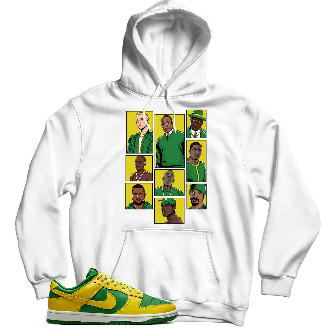 Dunk Low Reverse Brazil hoodie