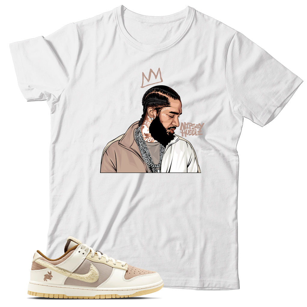 Nipsey Hoodie Match Nike Dunk Low Celtics