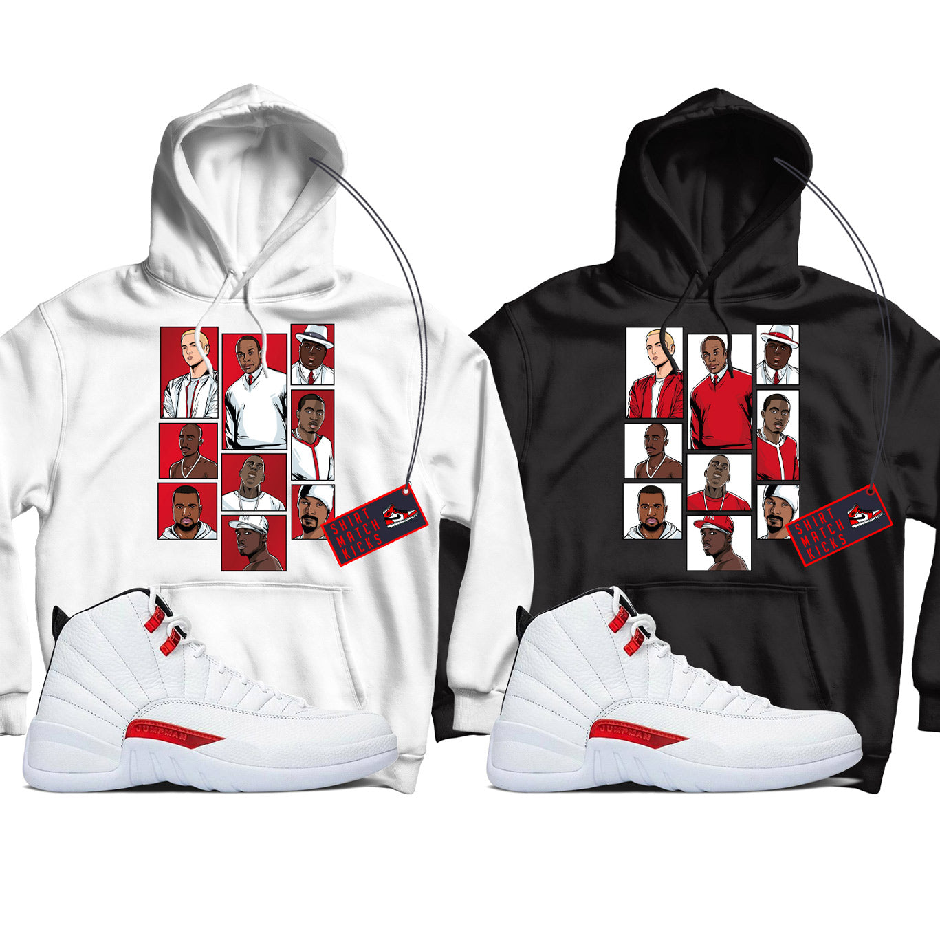 Hoodie Match Jordan 12 Twist