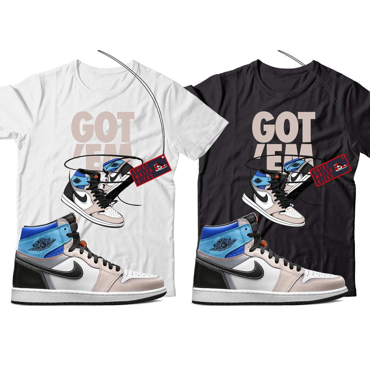 Shirt Match Jordan 1 Prototype