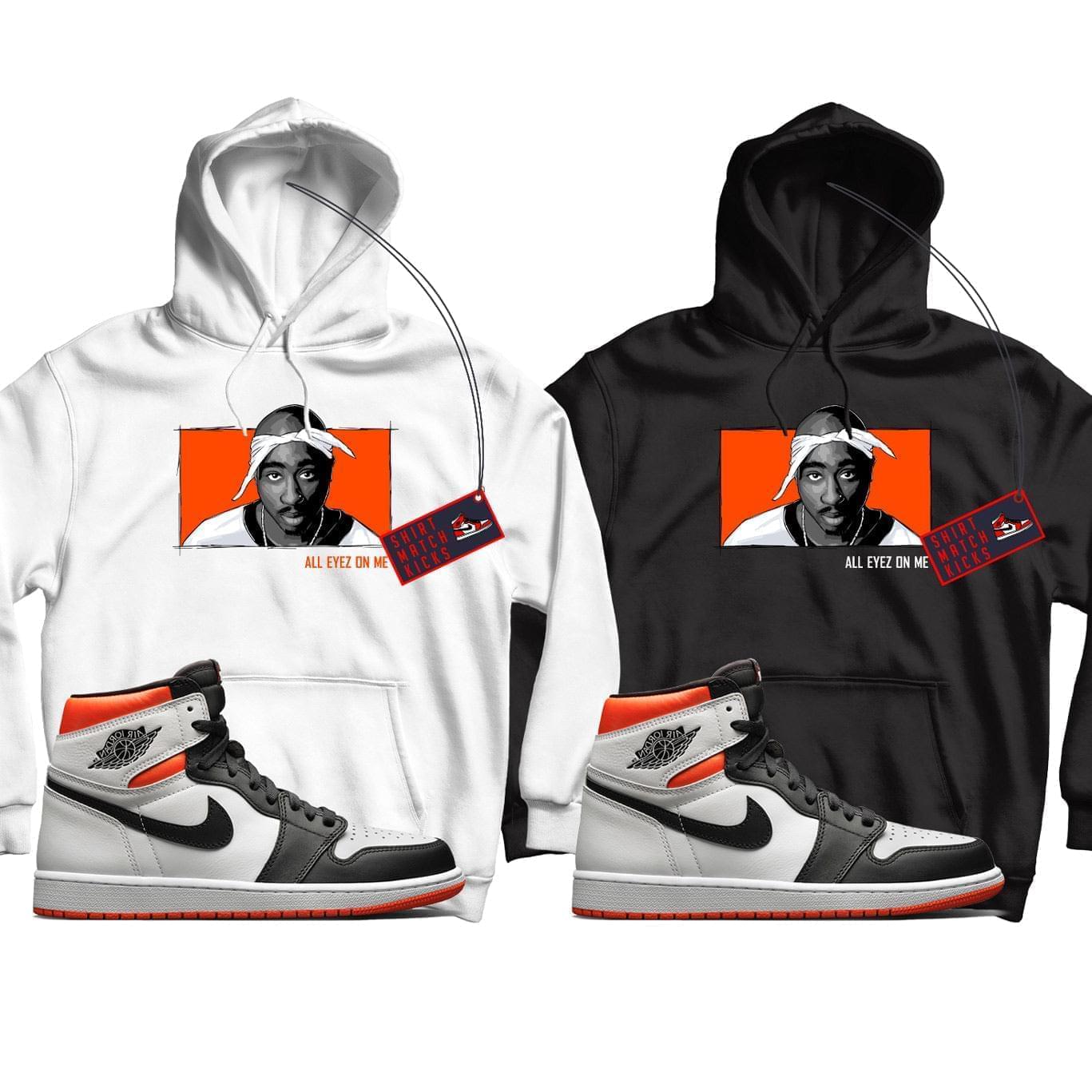 Hoodie Match Jordan 1 Electro Orange