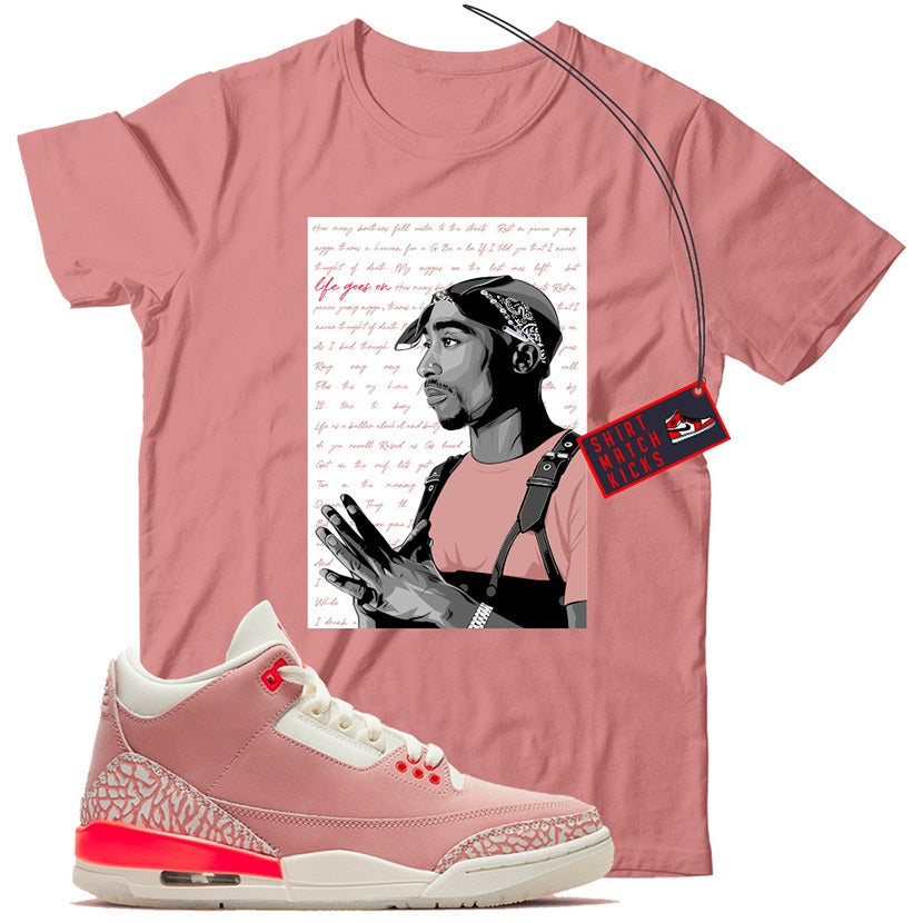Jordan 3 Rust Pink shirt