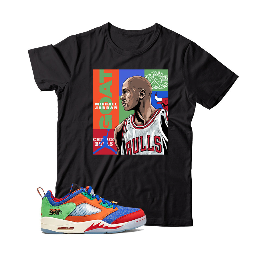 Jordan 5 Low Doernbecher shirt