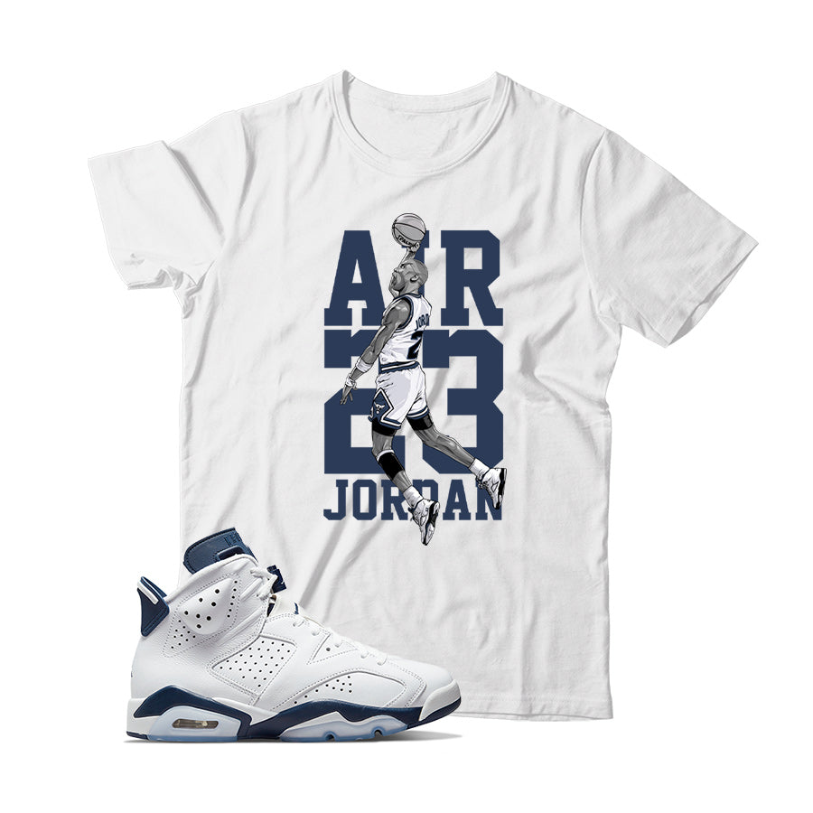 Jordan 6 diffused blue shirt on sale