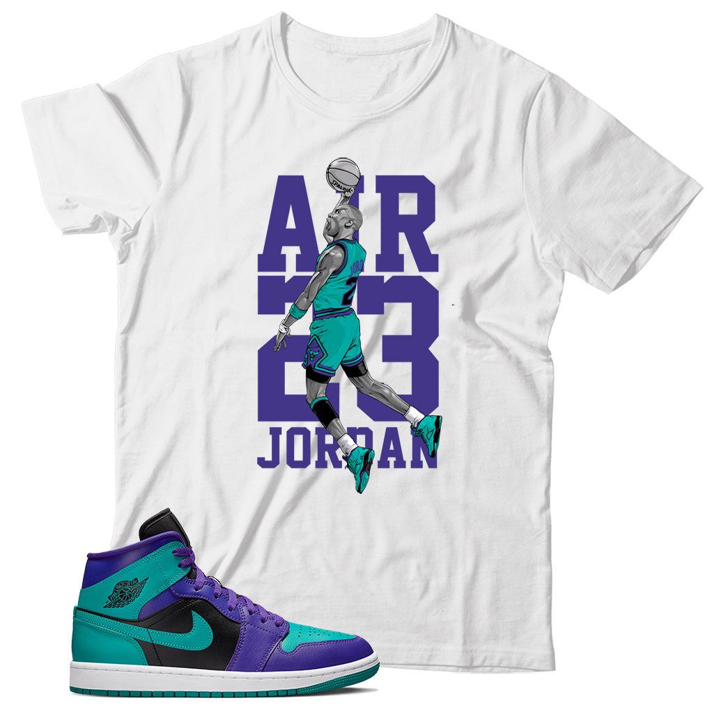Jordan 1 Black Grape shirt