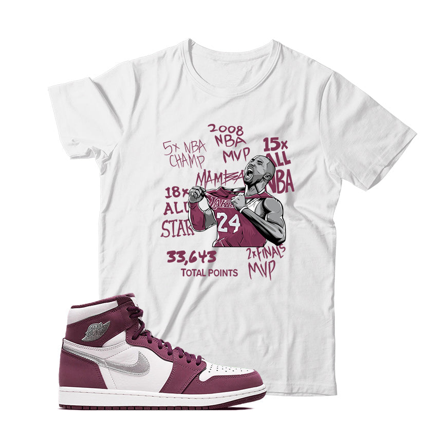 Jordan 1 Bordeaux Shirt