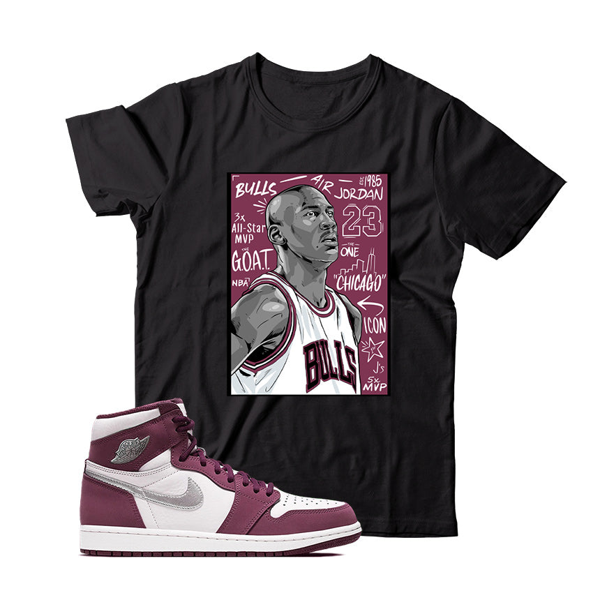Jordan Bordeaux Shirt
