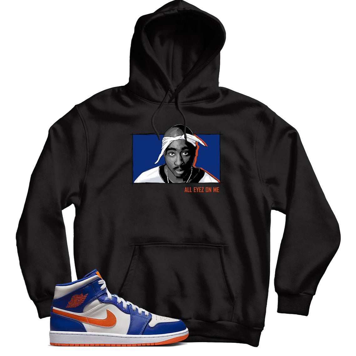 Jordan 1 Knicks hoodie