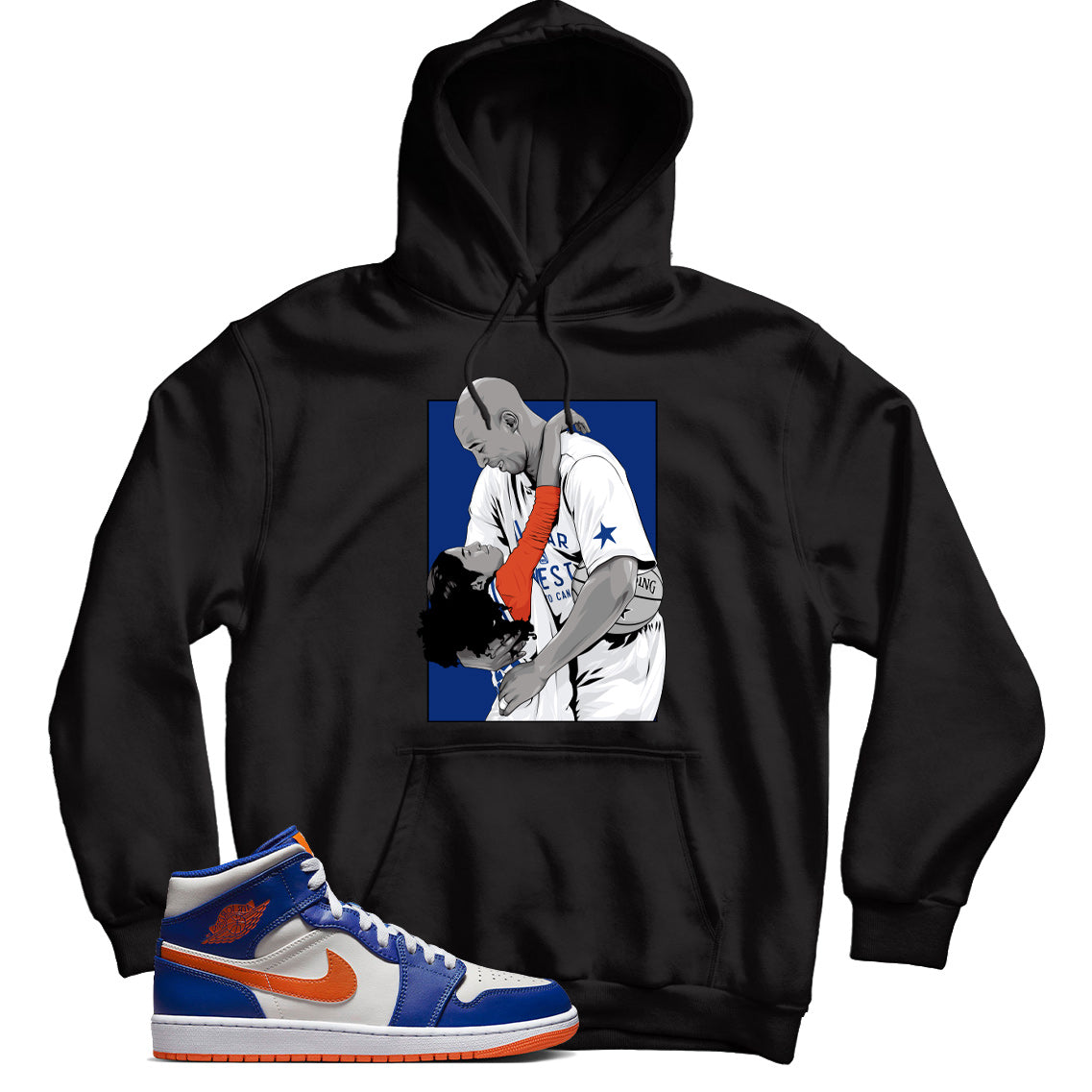 Jordan 1 Knicks hoodie