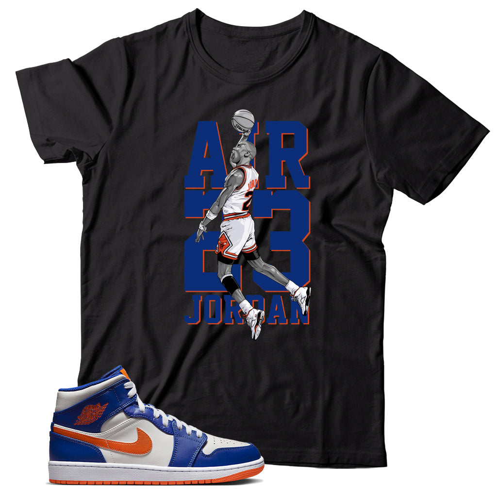Jordan 1 Knicks shirt
