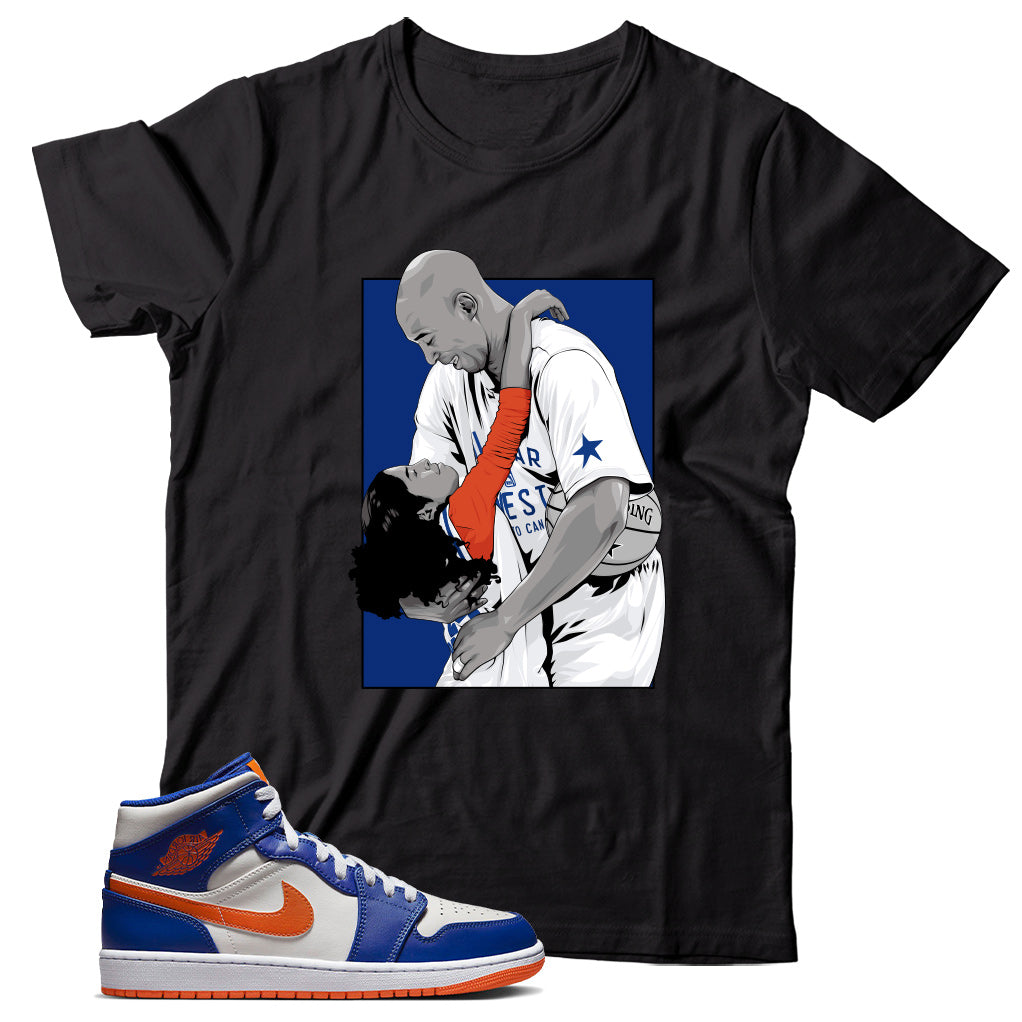 Jordan 1 Knicks shirt
