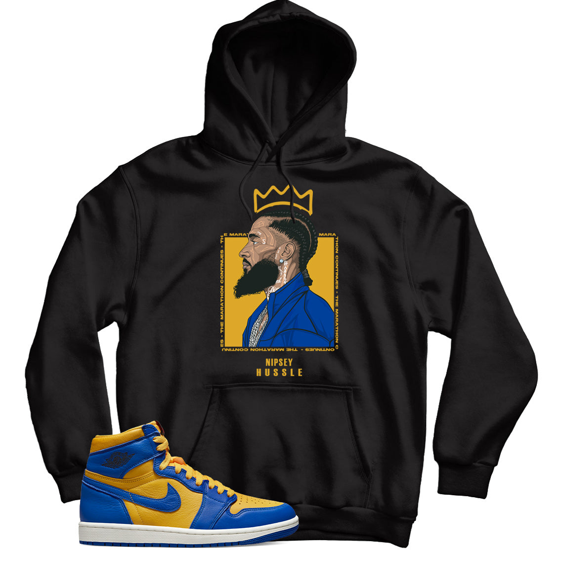 Jordan 1 Laney hoodie