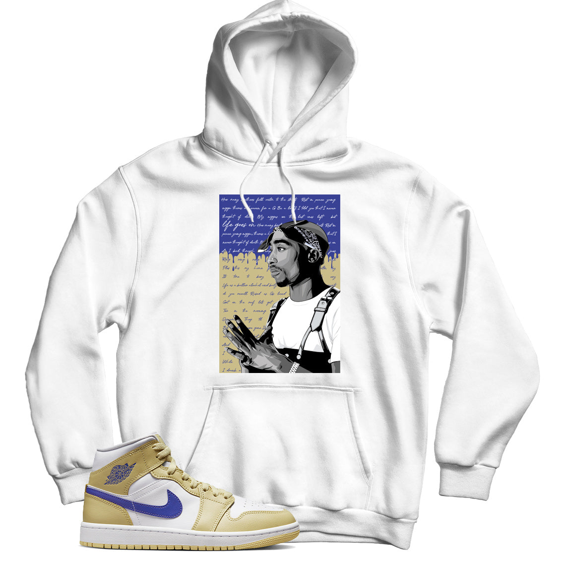 Jordan 1 Lemon Wash hoodie