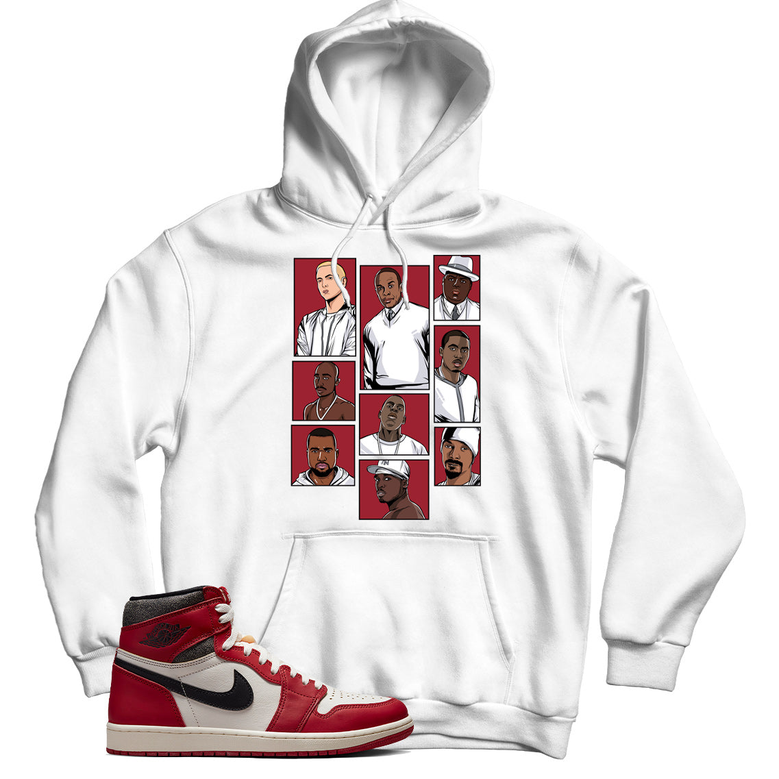 Rap Hoodie Match Jordan 11 Low Igloo main image 1