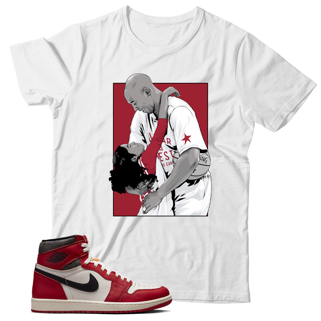 Jordan 1 Lost and Found shirt