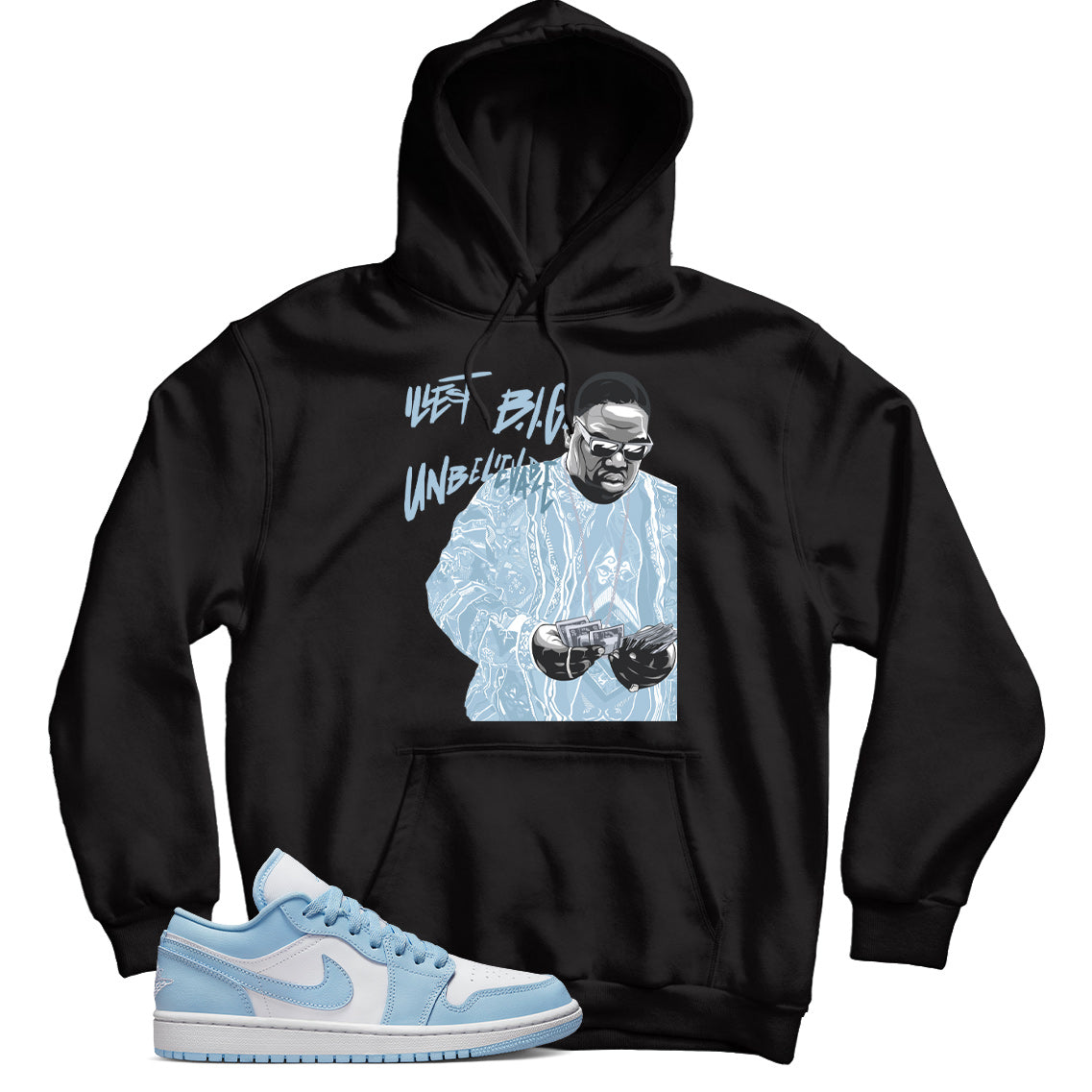 Jordan 1 Low Aluminum hoodie