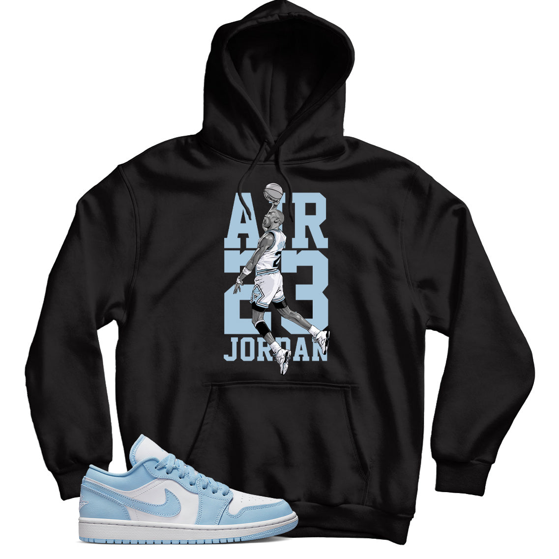 Jordan 1 Low Aluminum hoodie