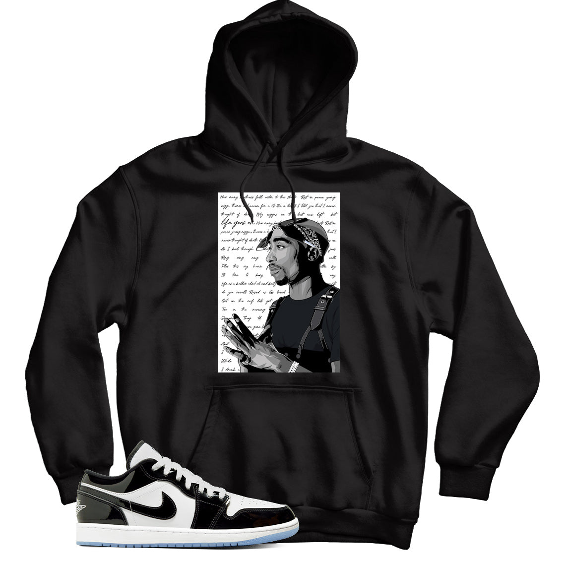 Jordan 1 Low Concord hoodie