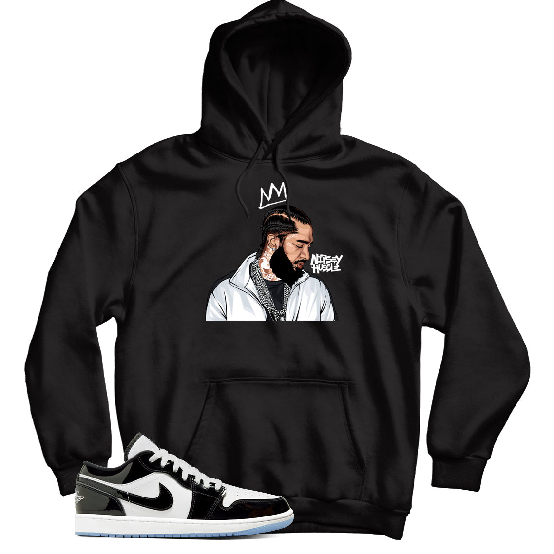 Jordan 1 Low Concord hoodie