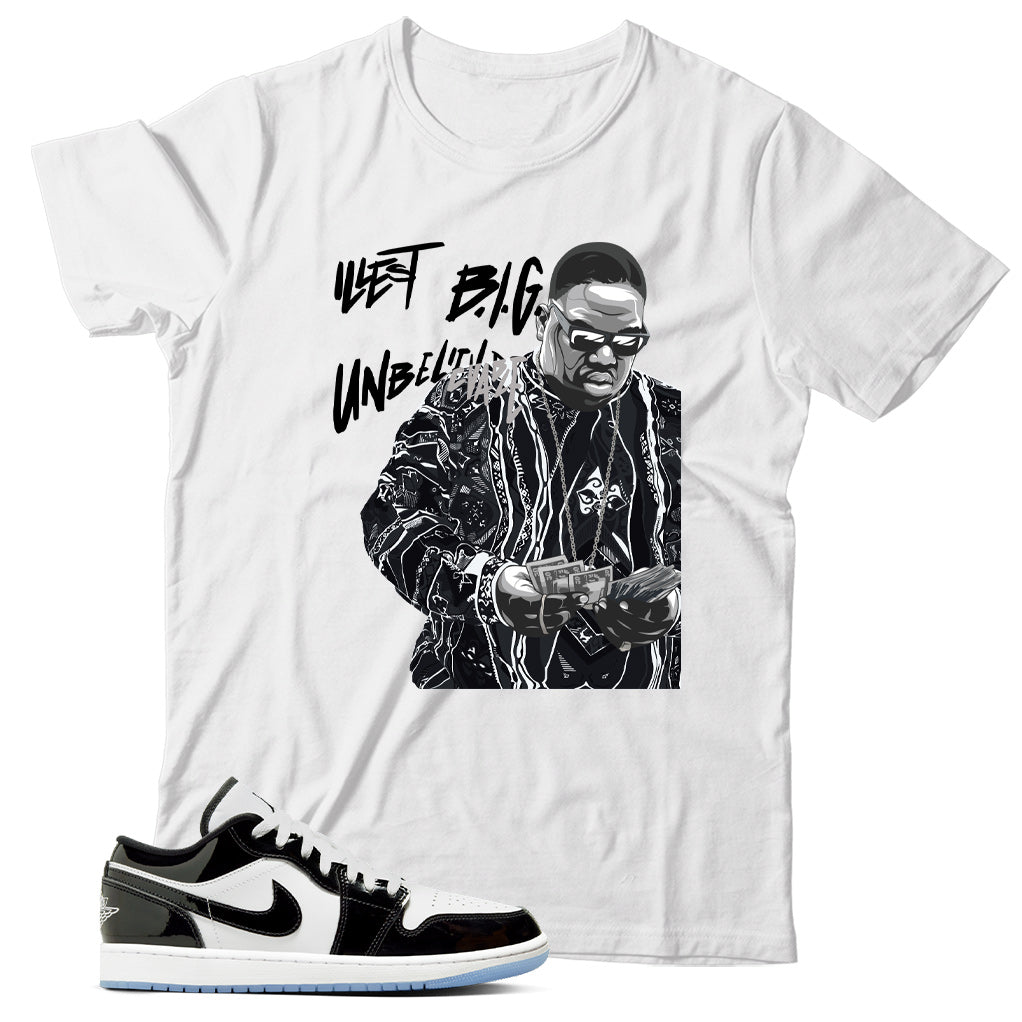 Jordan 1 Low Concord shirt