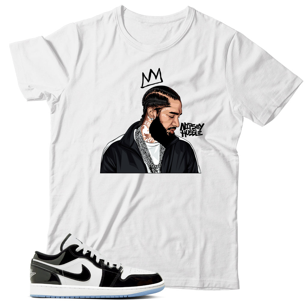 Jordan 1 Low Concord shirt