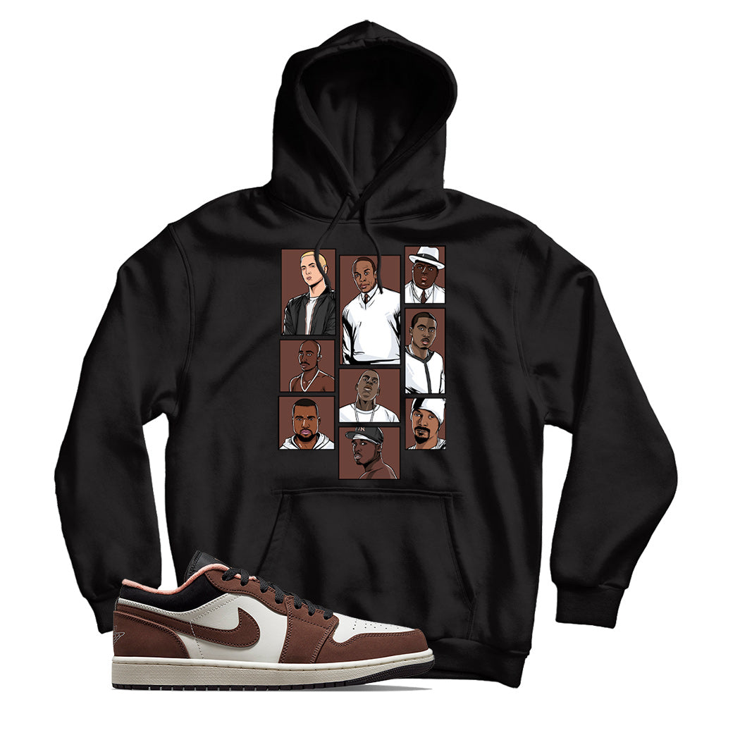 Jordan 1 Low Mocha hoodie