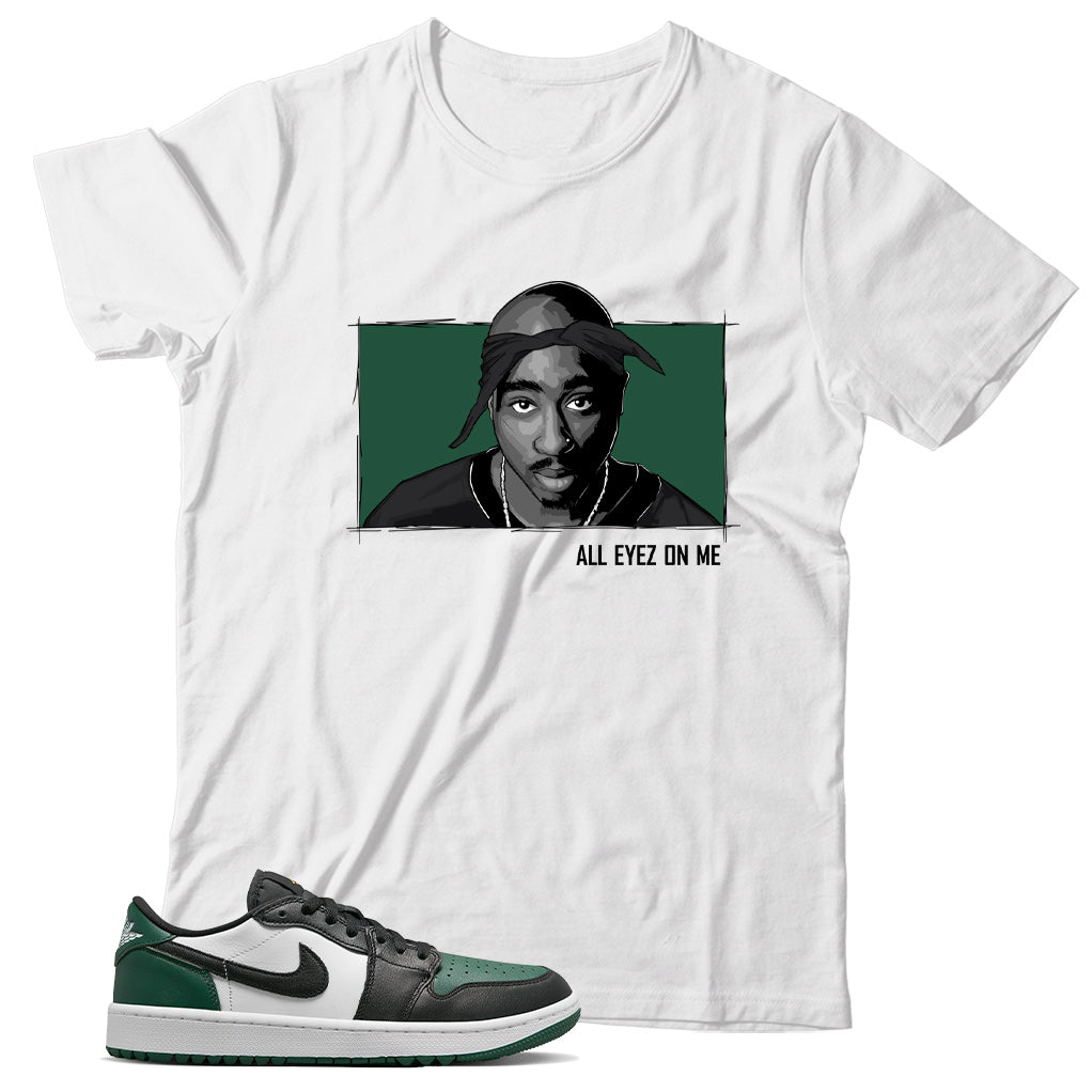 Jordan 1 Low Golf Noble Green shirt