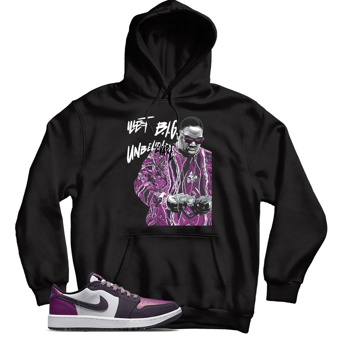 Jordan Golf Purple Smoke hoodie