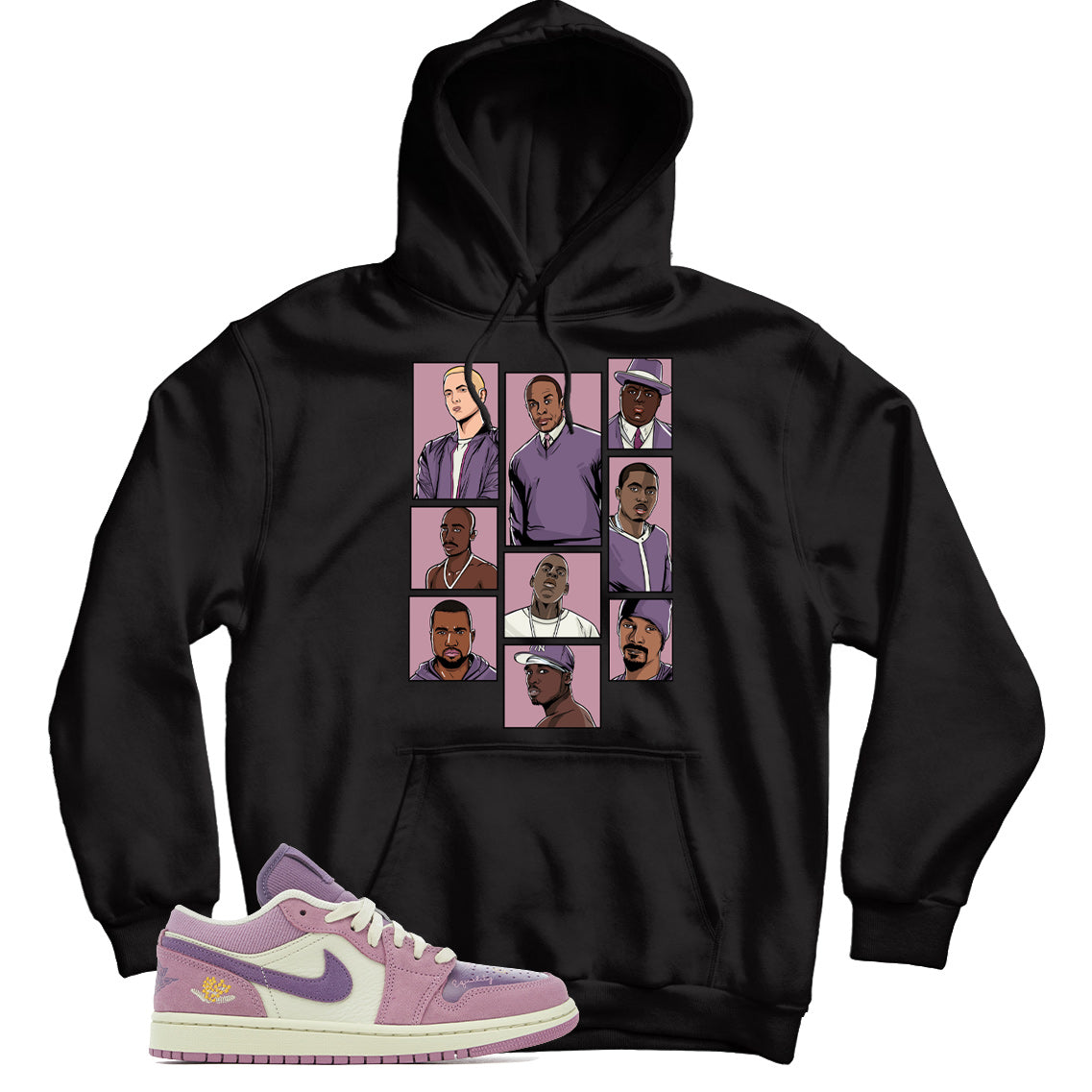 Hoodie Match Jordan 1 Low Unity